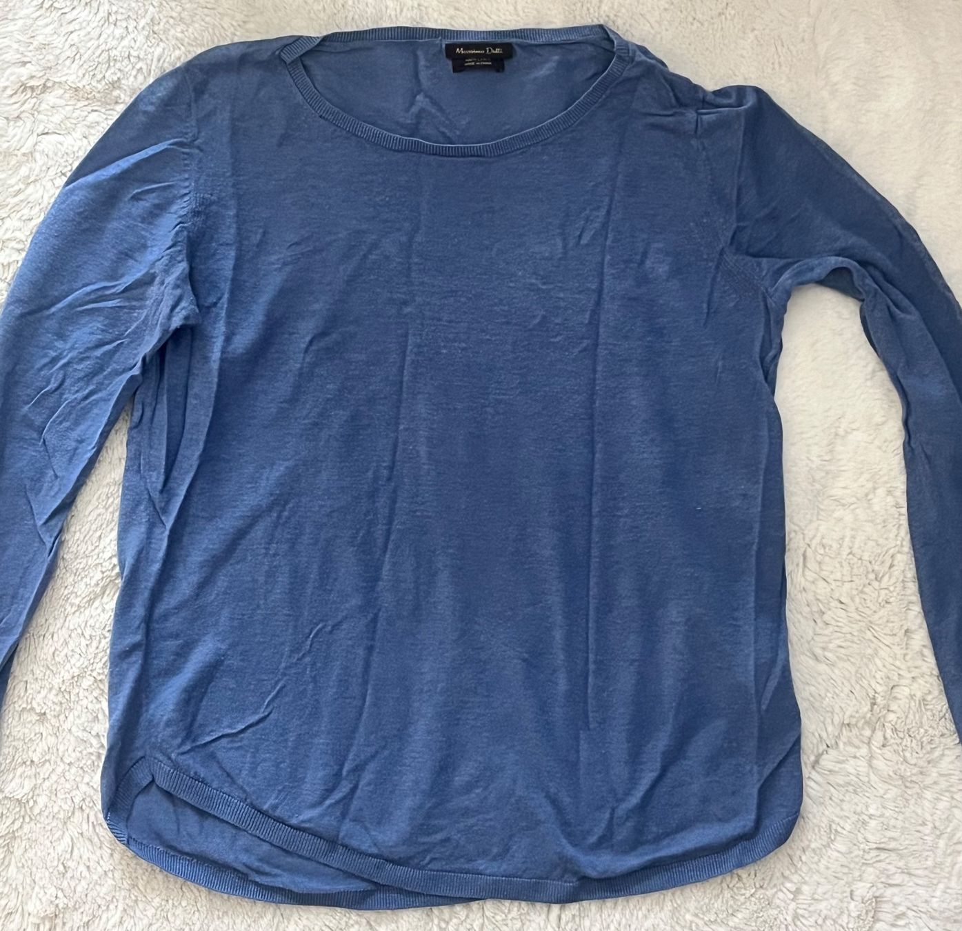 Massimo Dutti Top: pull léger bleu – Usato da Bernex venduto da claraaaa4 1