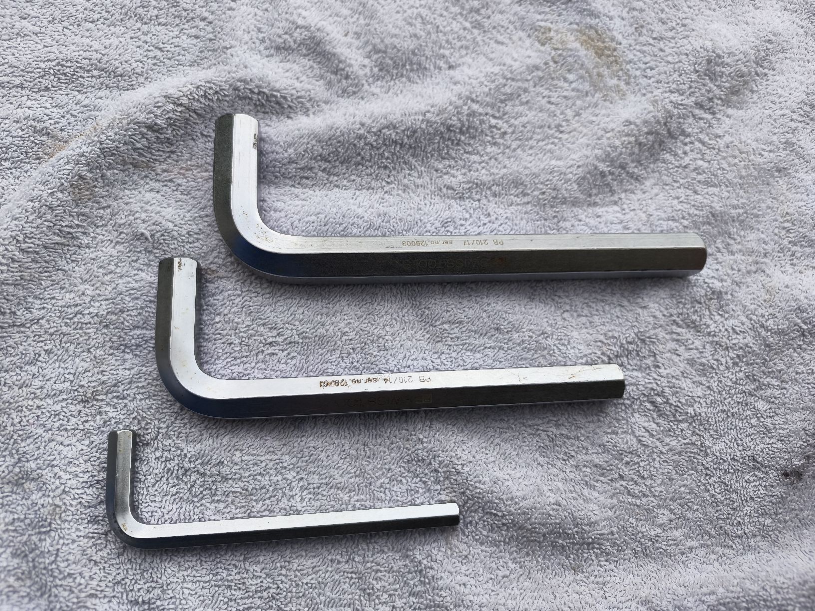 PB Swiss Tools Tutti gli attrezzi: Inbusschlüssel PB 3 Stück – Usato da Recherswil venduto da Sruscha58