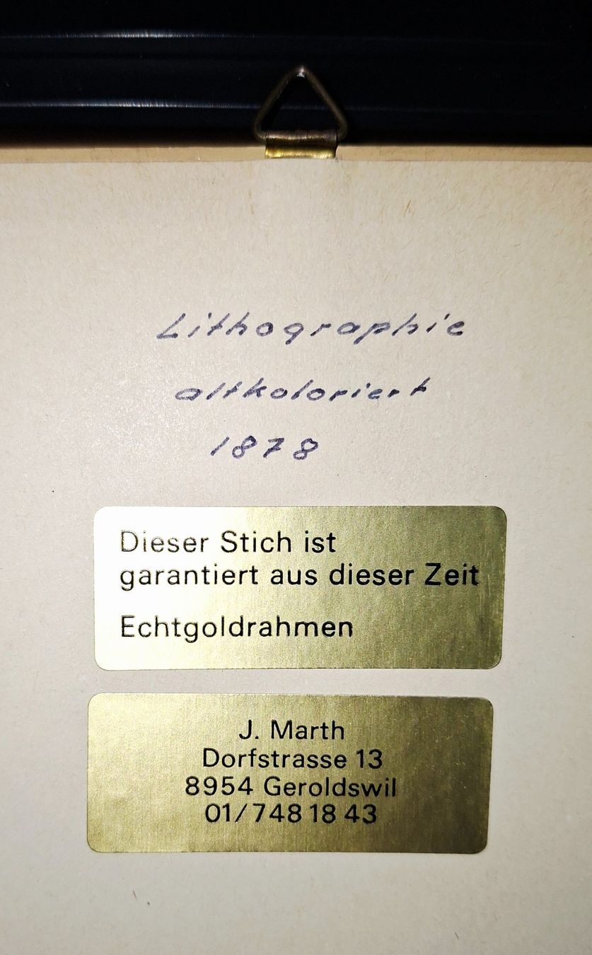 Grafica & Litografie: Lithographie ALLIS SHAD & TWAITE SHAD – Usato da Weiningen ZH venduto da nic_5lqm 2