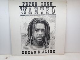 Peter Tosh Wanted Dread & Alive LP 1981 