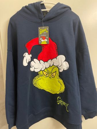 The Grinch Hoodie - Brand New with Tags - M
