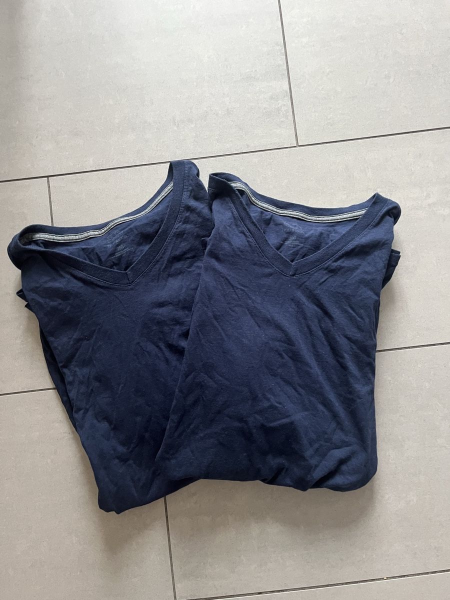 T-shirt: 2 blaue T-shirts, Gr. 2XL als Set – Usato da Zürich venduto da jmg_8005