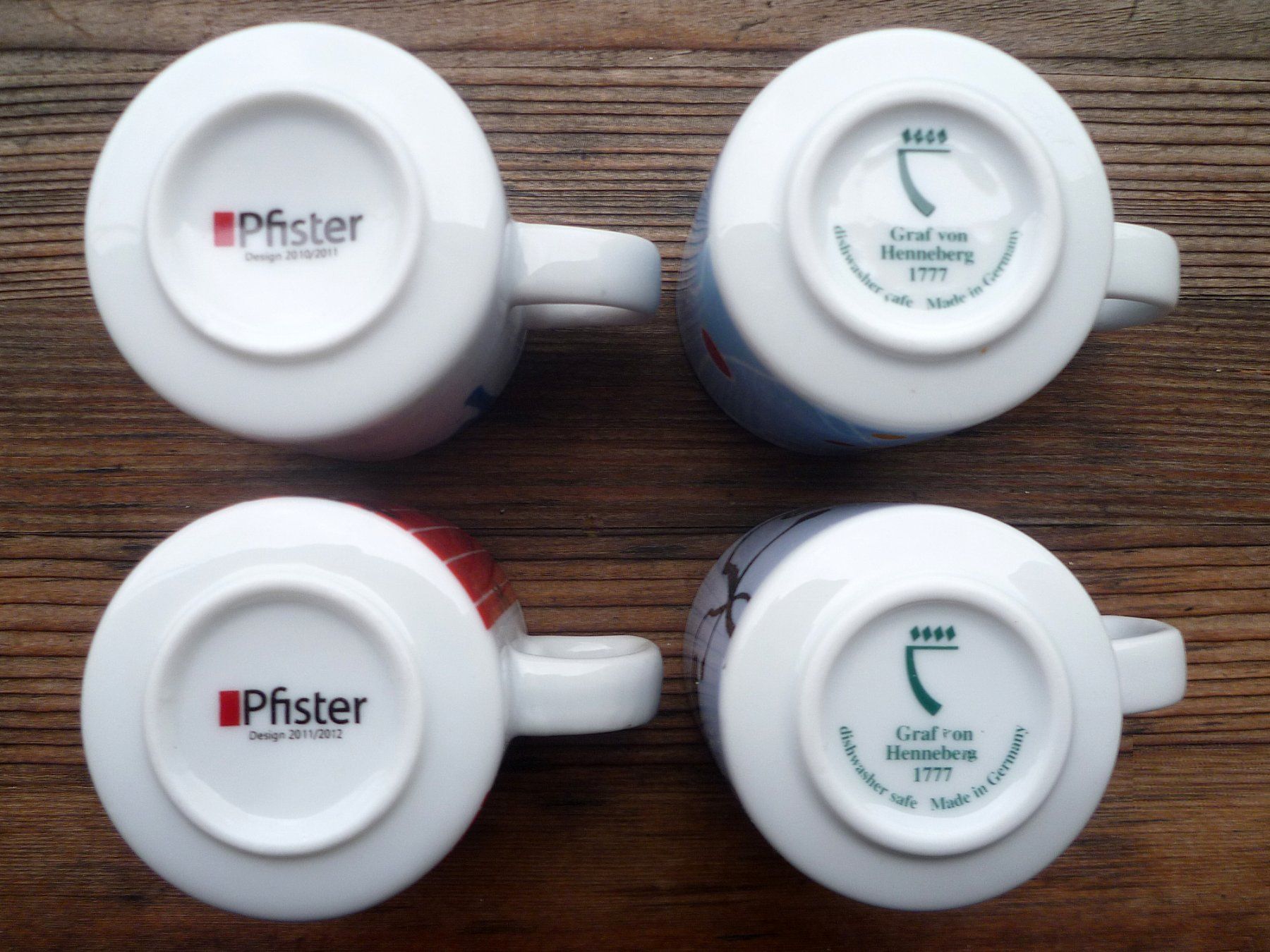 Pfister Tassen: Designer Espresso - Tassen Möbel Pfister – Neu (gemäss Beschreibung) aus Aarau von Rdodger 6