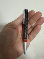 Ferrari Kugelschreiber Carbon Optik Metall guter Zustand