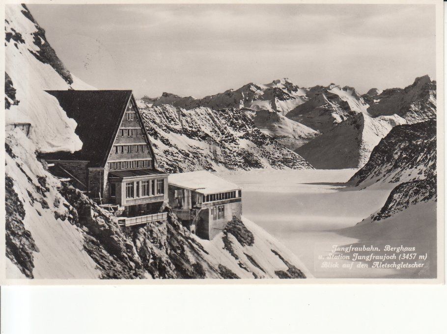 Cartoline postali: Jungfraujoch 1934 – Usato da Bürglen TG venduto da StampGraf