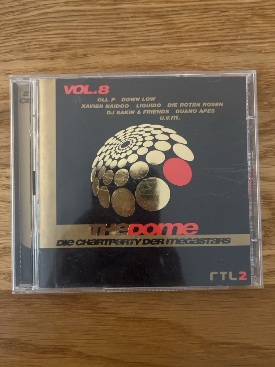 CD: The Dome Vol. 8, Doppel CD – Usato da Sursee venduto da abcdxyz