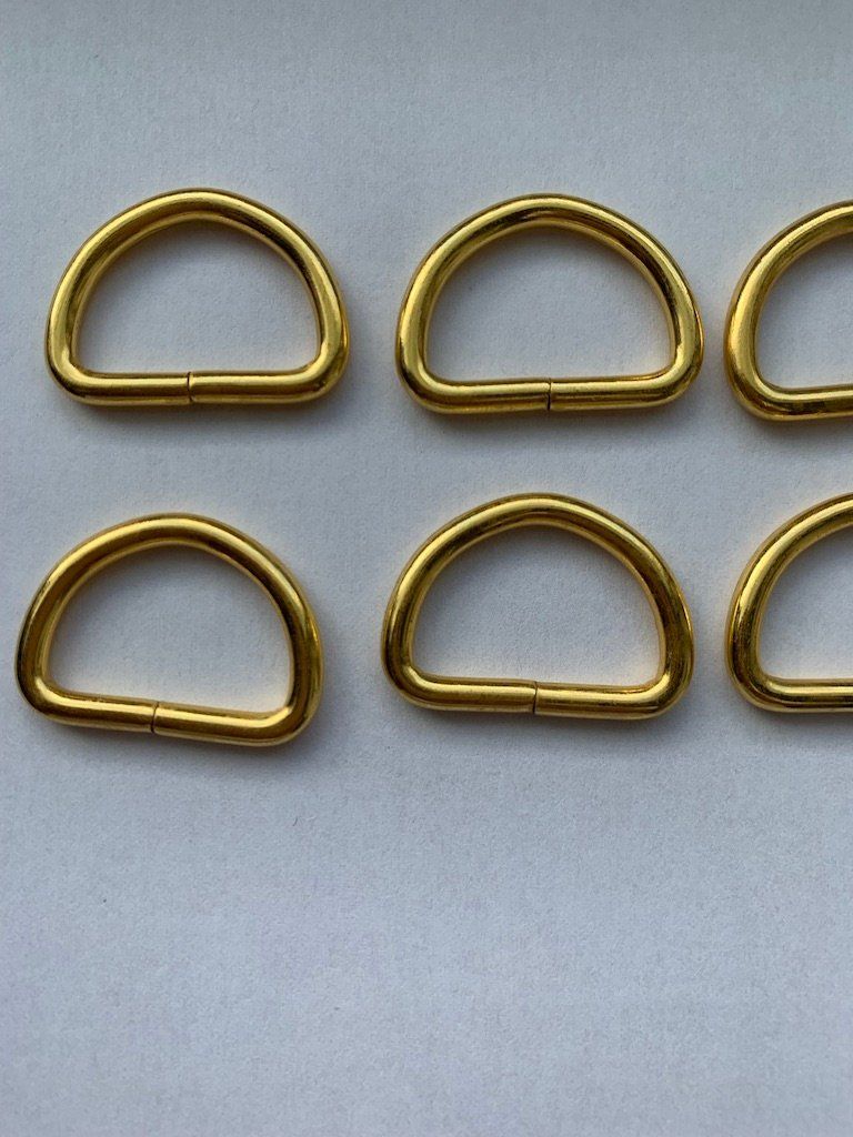 Tops: Gelbgoldene Halbrundringe NEU – Neu (gemäss Beschreibung) aus Oberrieden von rhidybli 1