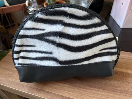 Sandro Fabbri Trousse de maquillage zébrée - comme neuf