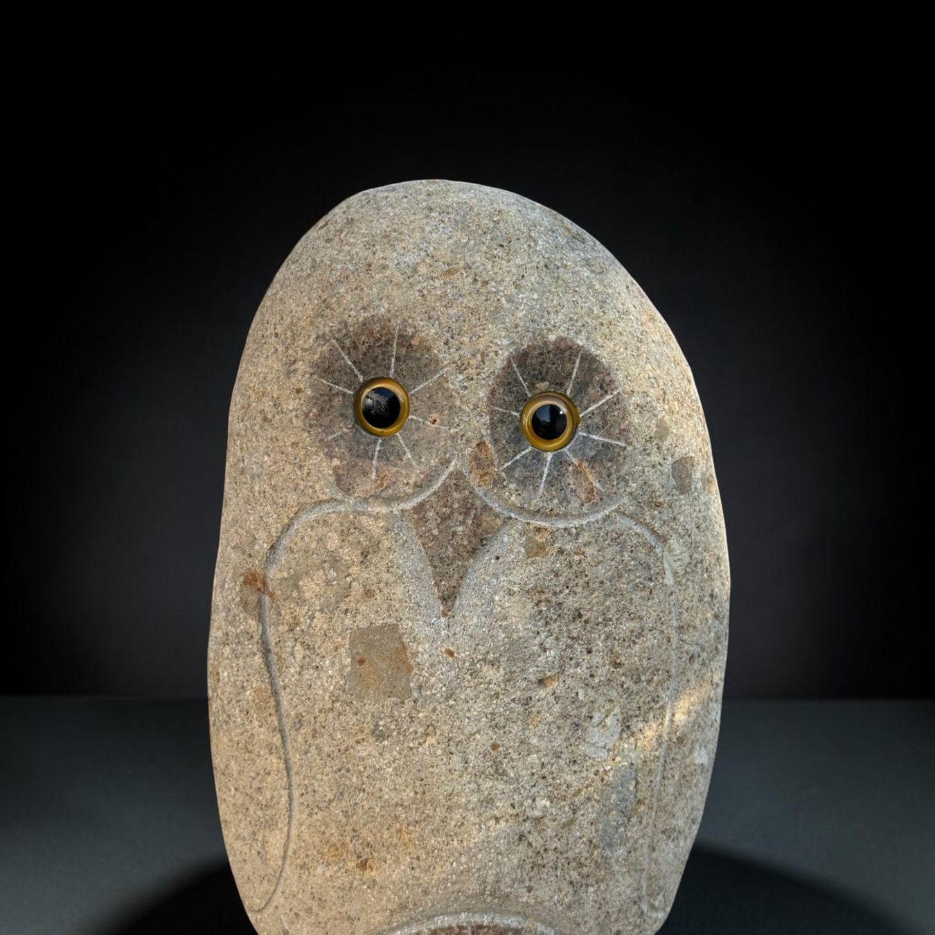 Skulpturen & Statuen: Naturstein Eule Skulptur Steinfigur Krafttier Gartenfigur – Gebraucht aus Hilpoltstein von TOMTAO88 1