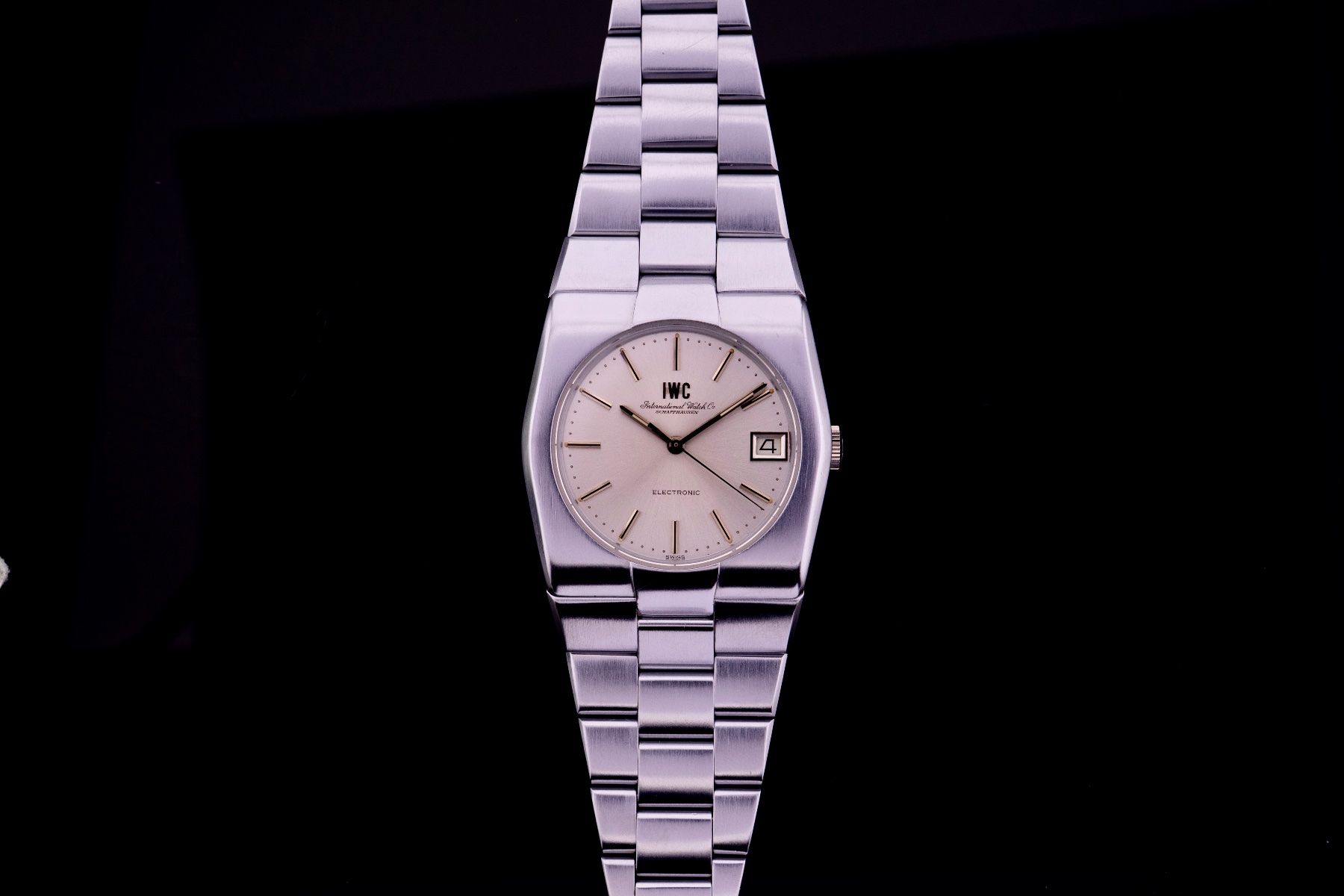 IWC Orologi: IWC Stimmgabeluhr Electronic Jumbo Ref. 3403 38mm 1974 – Usato da Bülach venduto da M.RothUhrenatelier 1