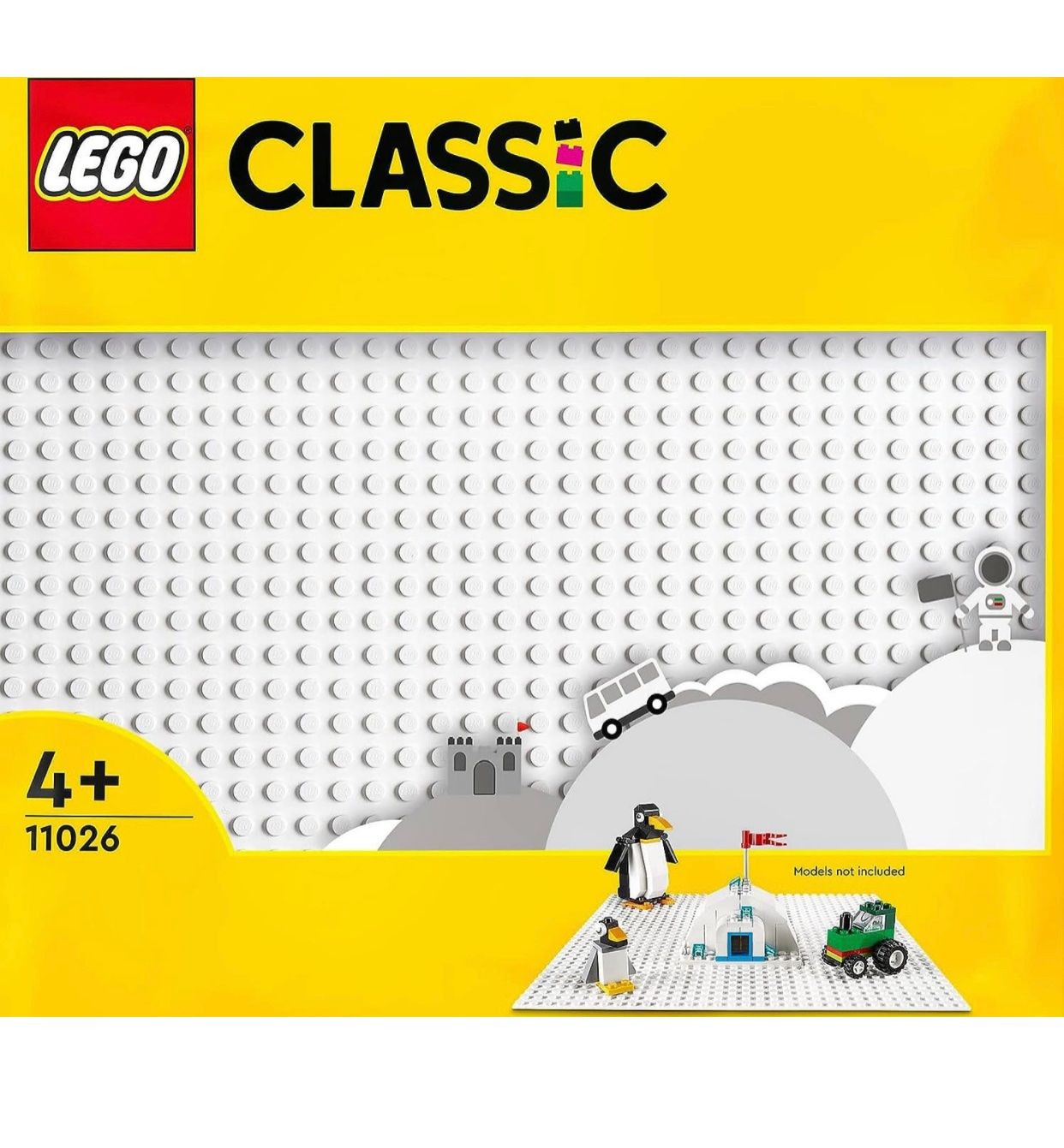 Lego Kit di costruzioni: Lego Classic Baseplate 11026 - weiss – Nuovo e nell'imballaggio originale da Oensingen venduto da CSCollectors