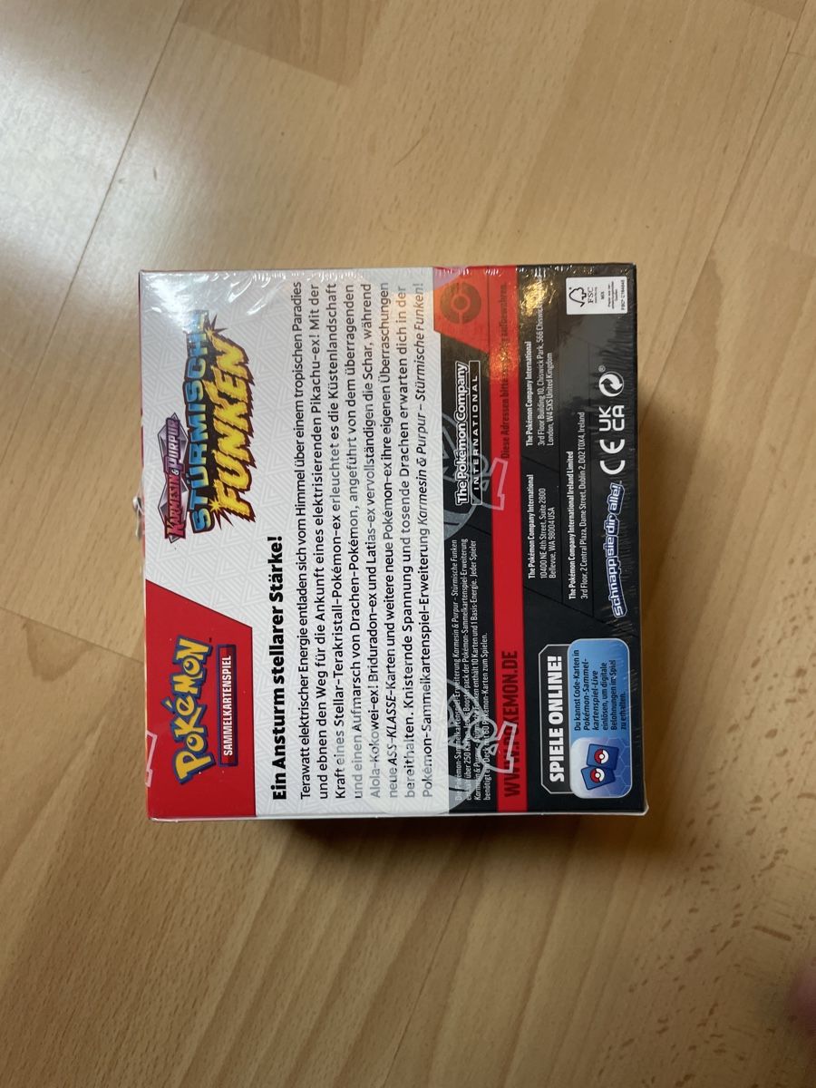 Pokémon Carte collezionabili: Stürmische Funken Display Deutsch – Nuovo e nell'imballaggio originale da Bazenheid venduto da Toulouse12 5