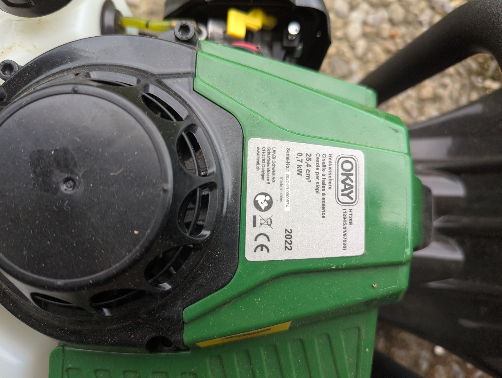 Toutes les machines: Heckenschere Okay Benzin 2T  – D'occasion à Sattel par AndreaChina 1