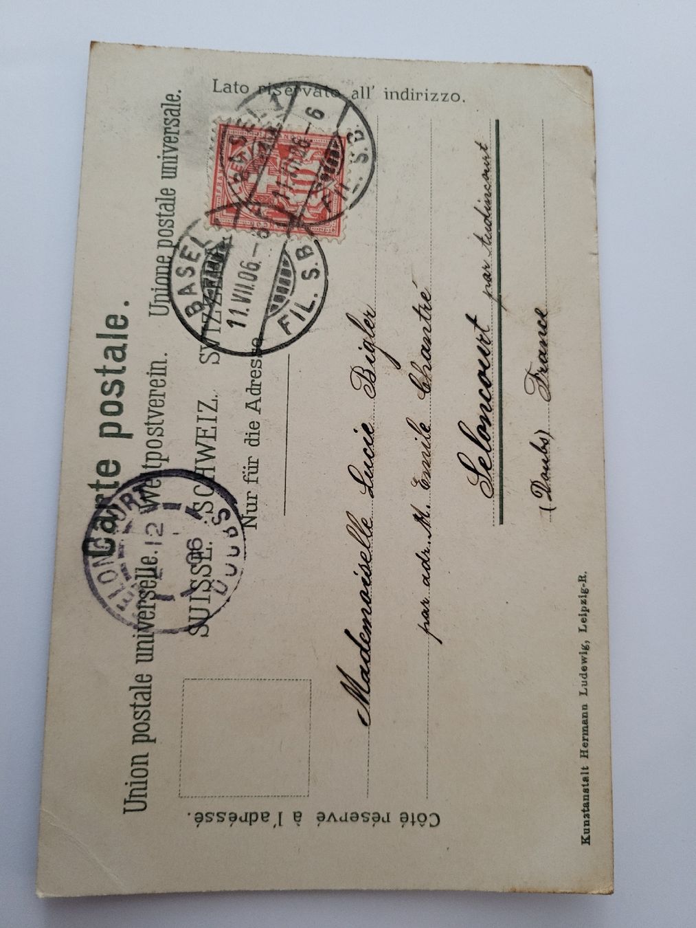 Cartes postales: Alte Ansichtskarte Basel Spalentor mit Tram R35 – D'occasion à nunningen par mic_88k2 1
