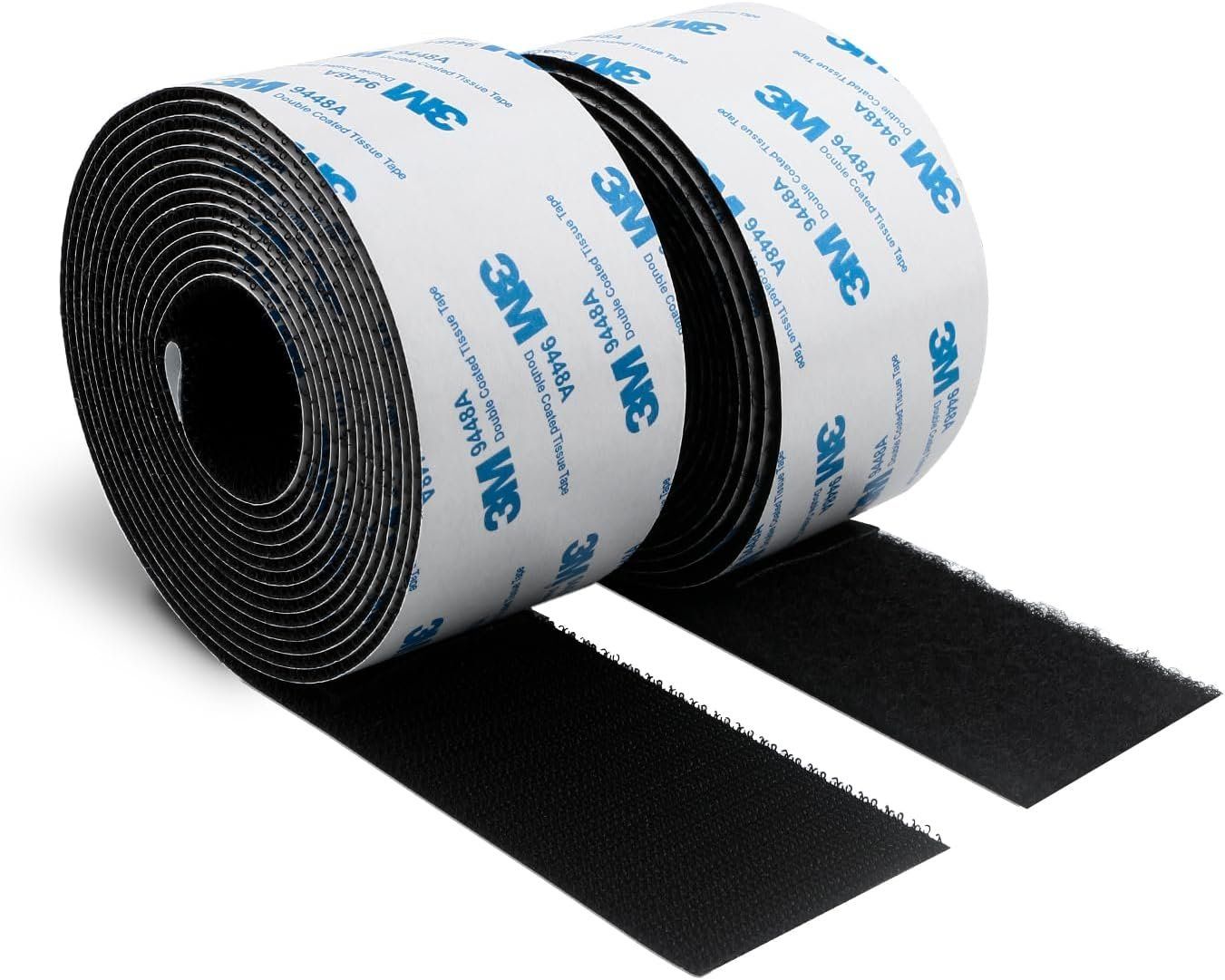 Tutti gli attrezzi: Klettband Selbstklebend extra stark Schwarz Strapazierfähig – Nuovo (secondo la descrizione) da Thun venduto da thunshop