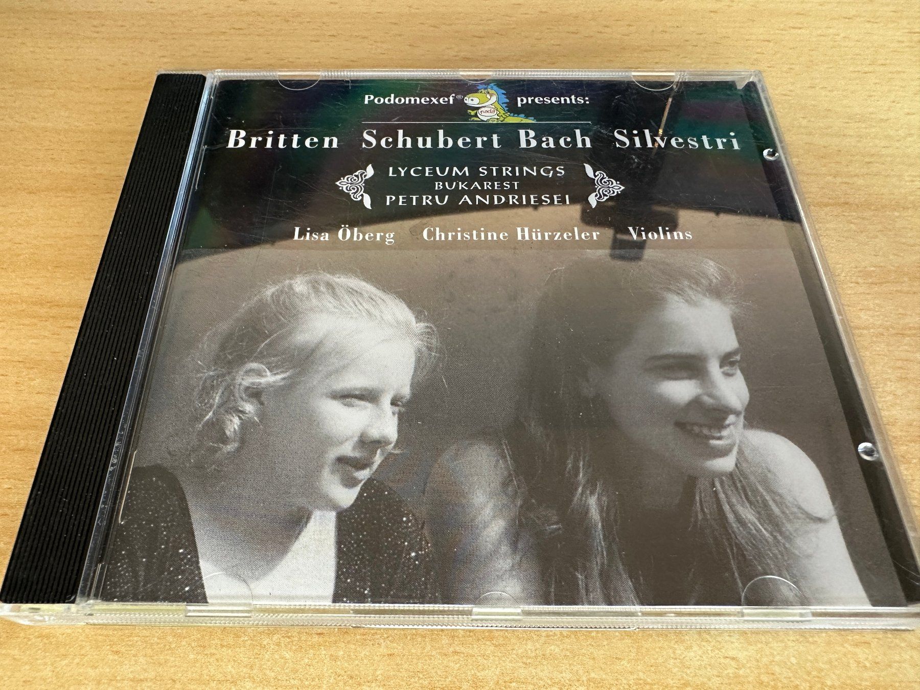 CD: A2 Britten Schubert Bach Silvestri - Lyceum String – Usato da Rikon im Tösstal venduto da Alpenmutz