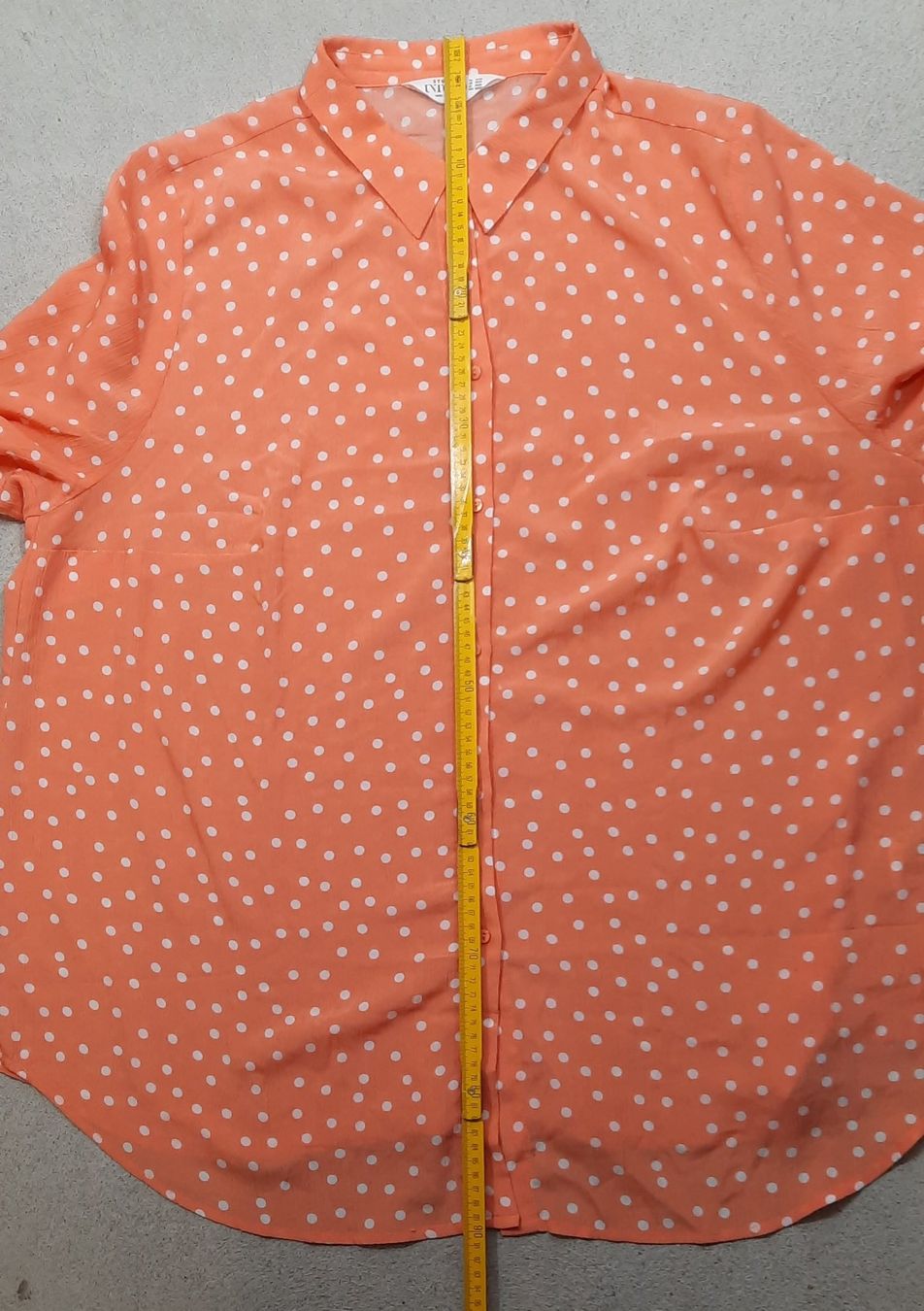 Camicette: STUDIO UNTOLD Damen Polka-Dot Bluse Orange Gr. 54/56 – Nuovo (secondo la descrizione) da Seuzach venduto da VT-Collections2 5