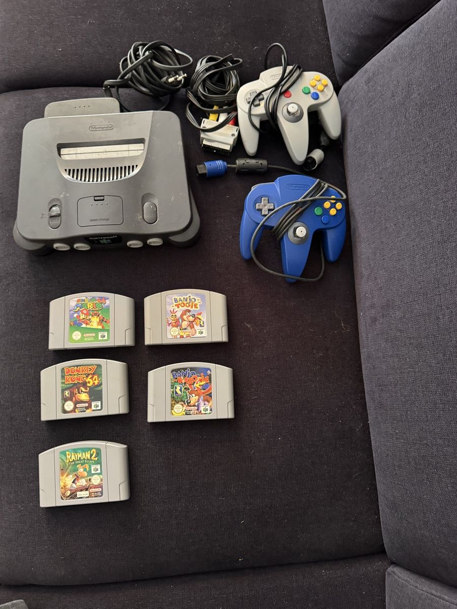 Nintendo Console: Nintendo 64 mit Spielen – Usato da Seuzach venduto da Tobias_k