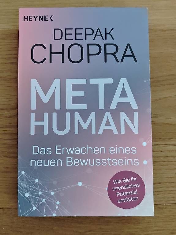 Bücher: Deepak Chopra Meta Human – Gebraucht aus Lachen SZ von Wunhas