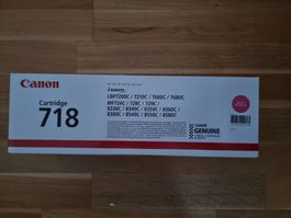 Canon 718 Toner Cartridge Magenta neu