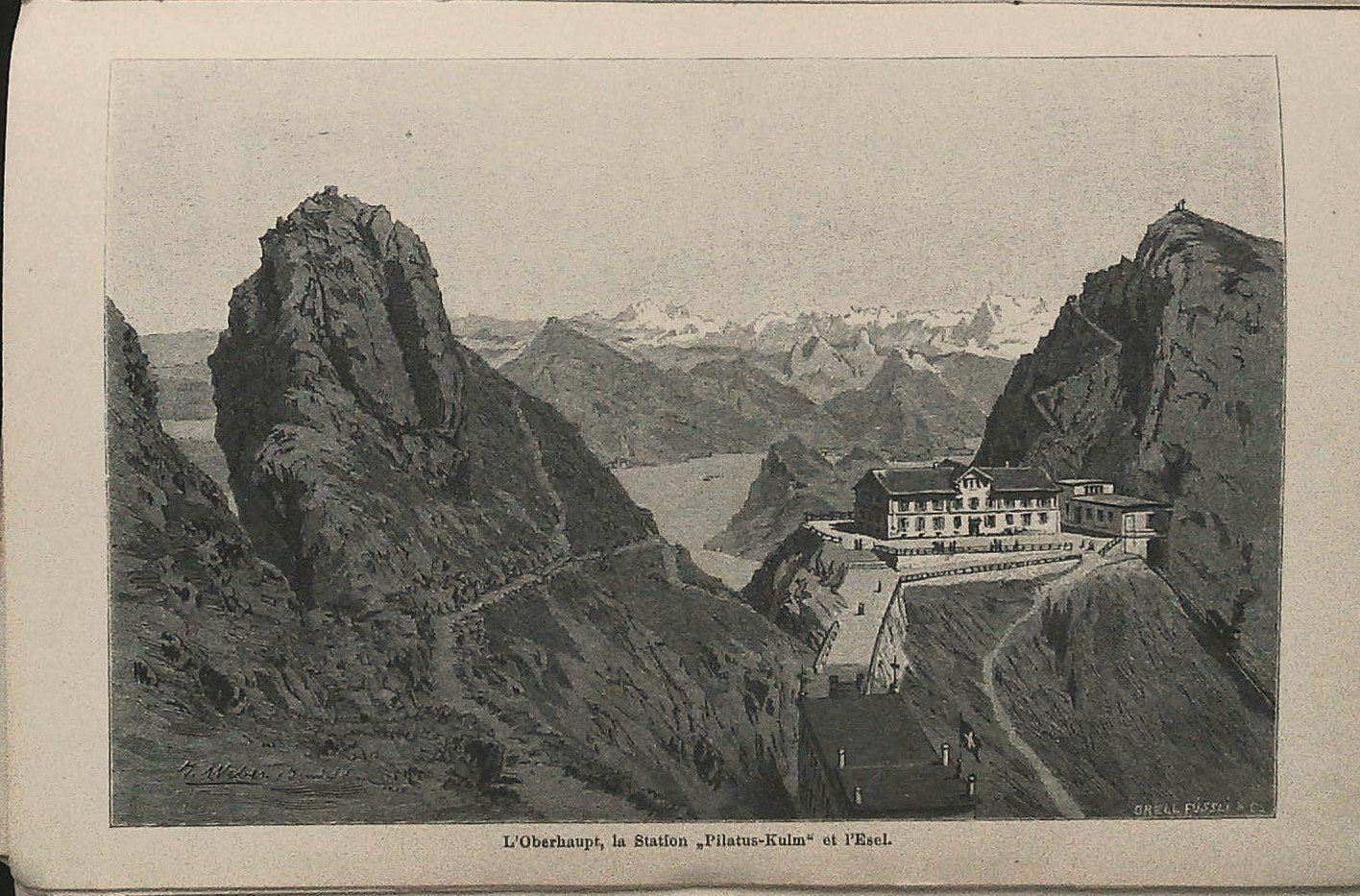 Livres: Pilatus  Wanderbild um 1885 – D'occasion à Rafz par Helvet32 2