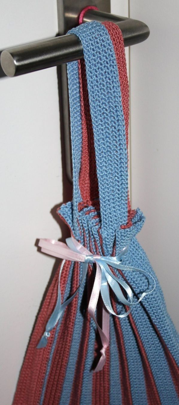 Borse: Handtasche Beuteltasche blau-altrosa NEU – Nuovo (secondo la descrizione) da Flüelen venduto da Diversicum-HandMade 2