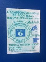 FUSSBALL WM 1930 FINAL TICKET