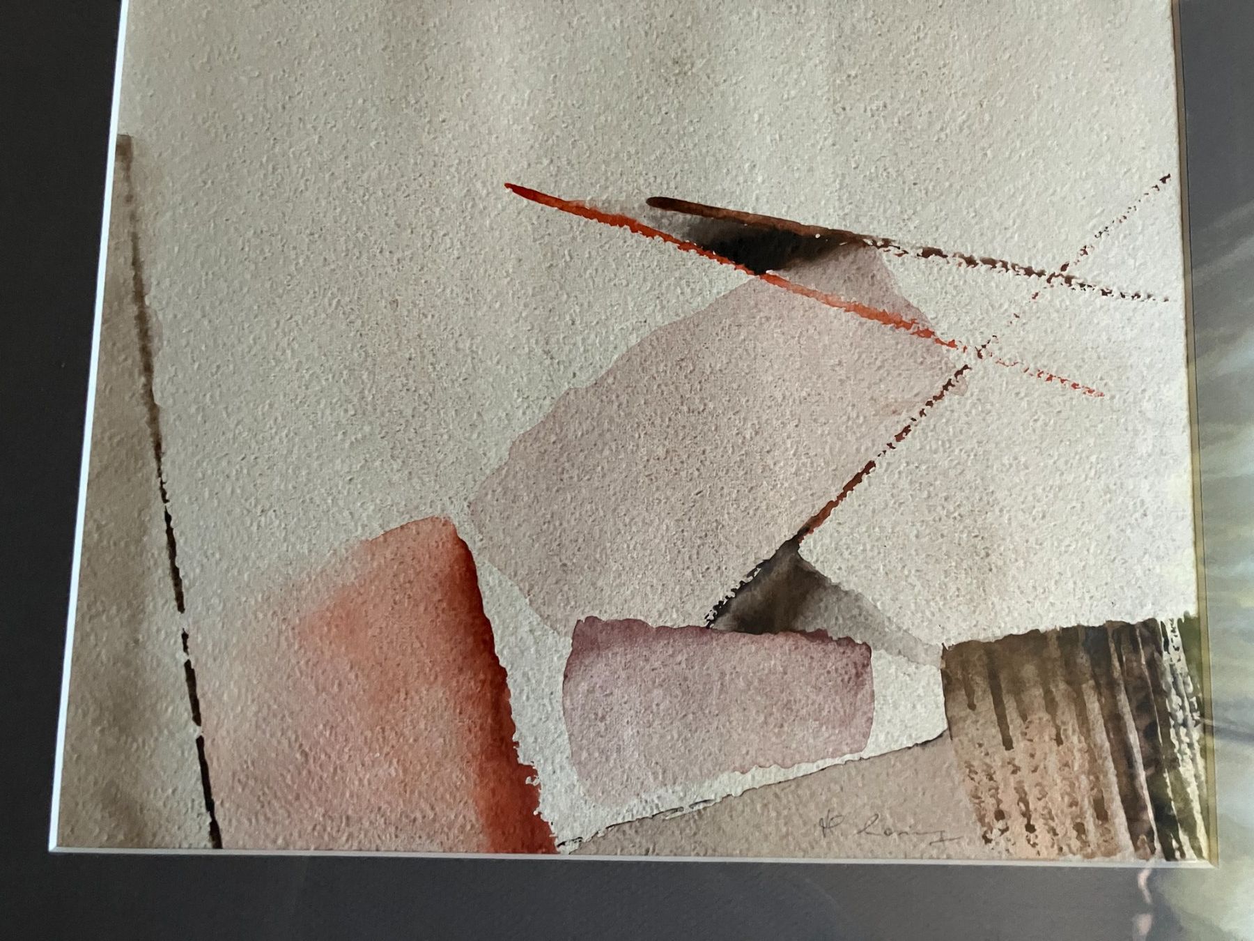 Tableaux: abstraktes Bild, signiert – D'occasion à Männedorf par Amleto3 4