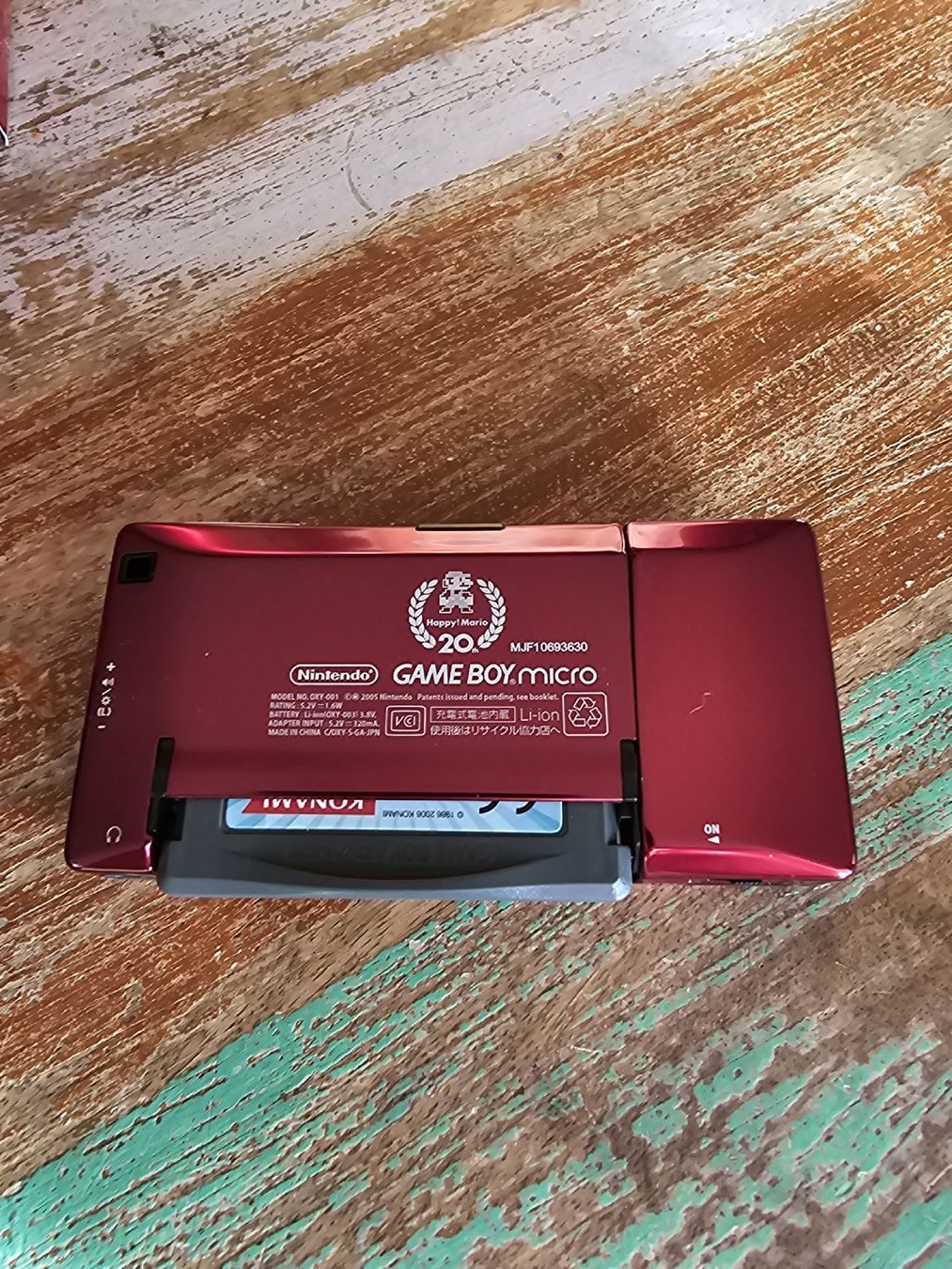 Nintendo Konsolen: Gameboy micro Mario Edition 20 – Gebraucht aus meilen von  4