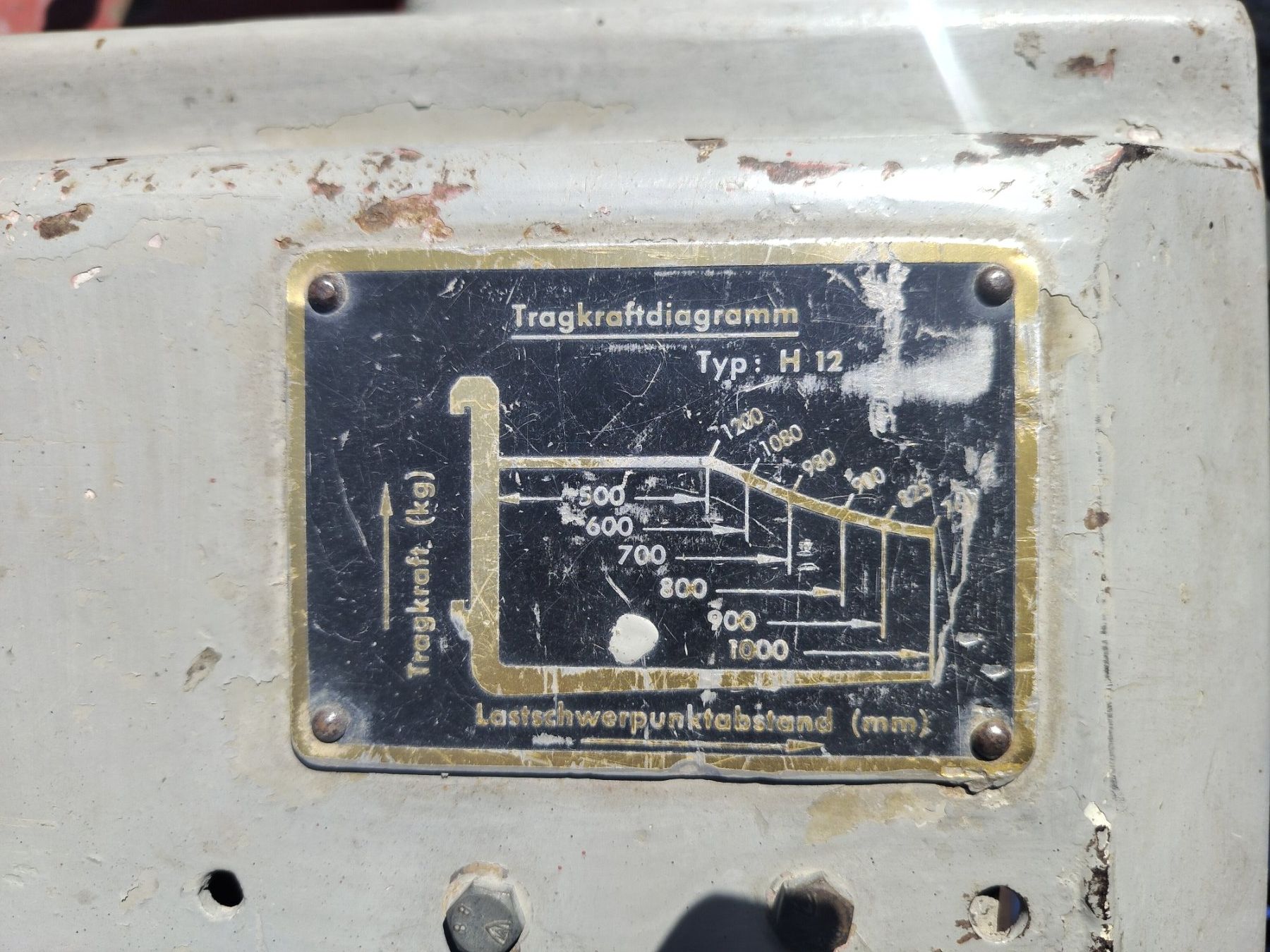 Linde Carrelli elevatori e a forche: Linde Gabelstapler H12B – Usato da Gunterswilen venduto da Sisudiesel123 3