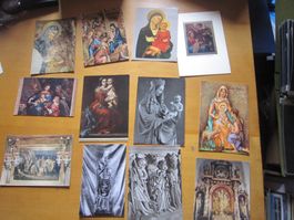 No 17 Postkarten Madonna mit Kind