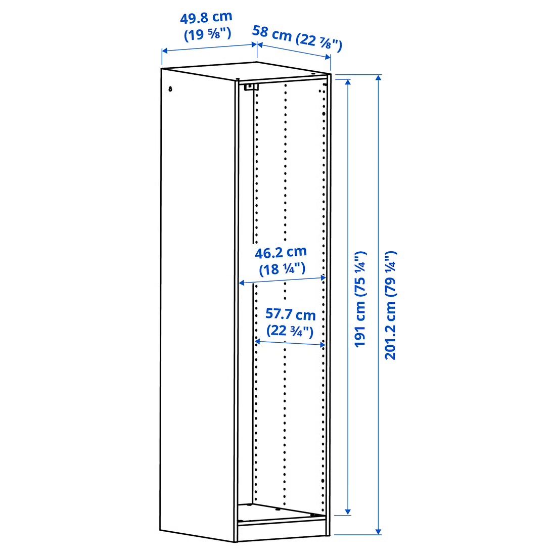 Ikea Armadi: 8 IKEA PAX - wardrobe - white - fully equipped – Usato da Zürich venduto da agn_w7nt 5