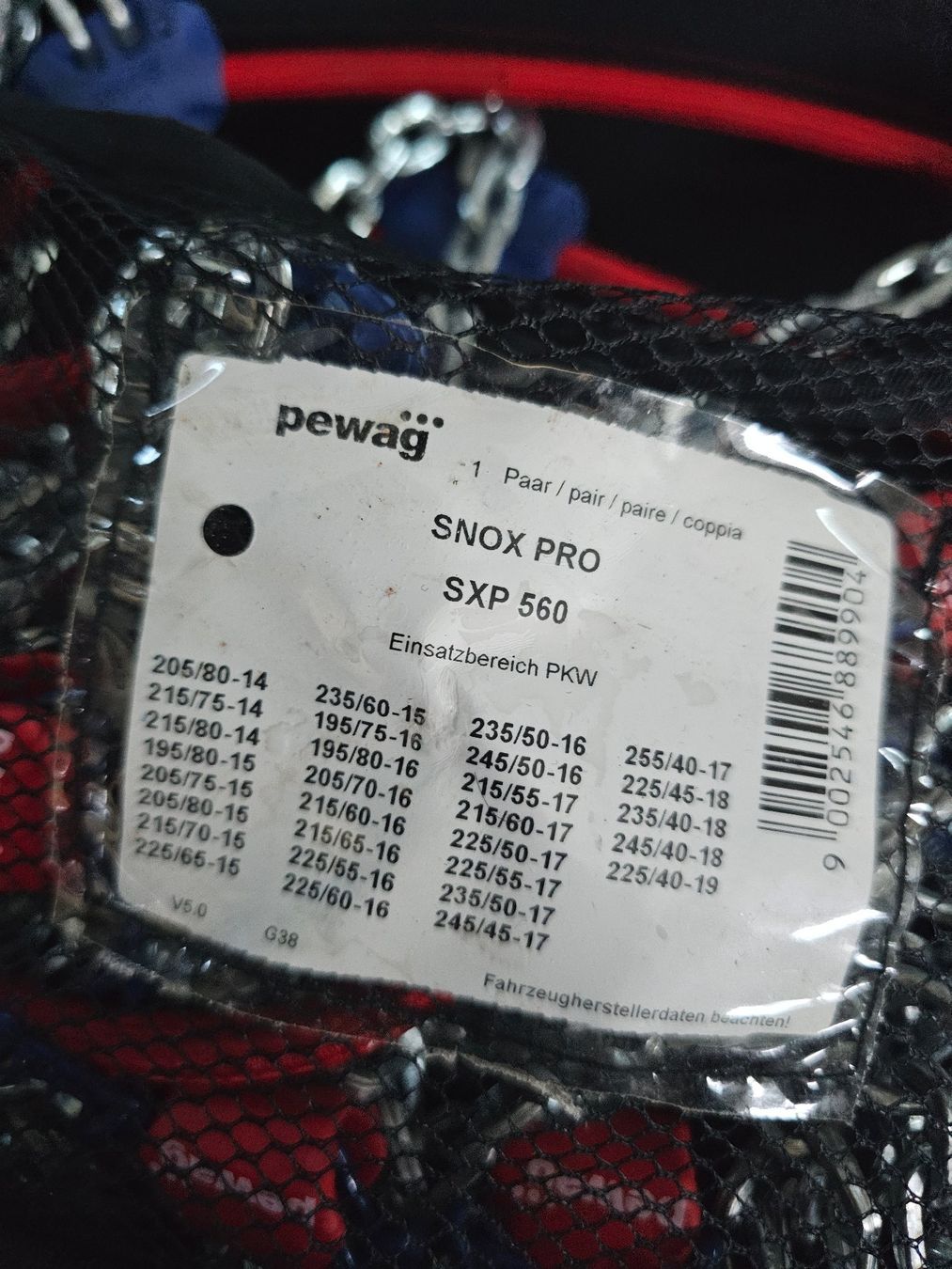 Catene da neve: PEWAG SNOX PRO SXP 560 – Usato da Altdorf UR venduto da Xaeon 2