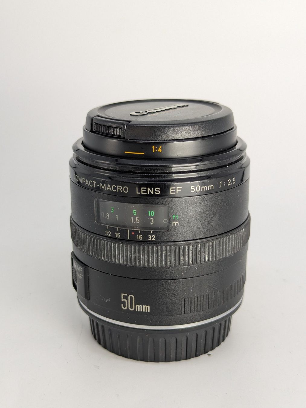Canon Obiettivi: Canon Compact Macro Objektiv  EF 50mm 1:2.5 – Usato da Bischofszell venduto da Blende2