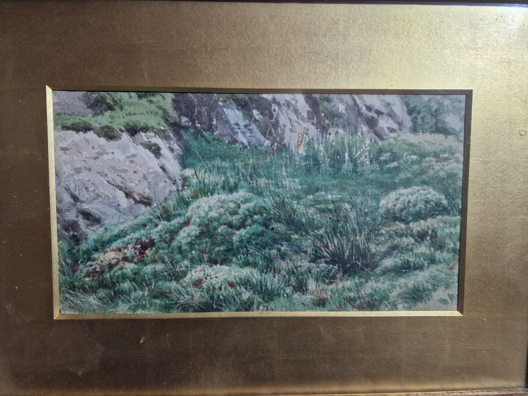 Gemälde: Aquarell Landschaft – Gebraucht aus Seedorf BE von Stibutz 2