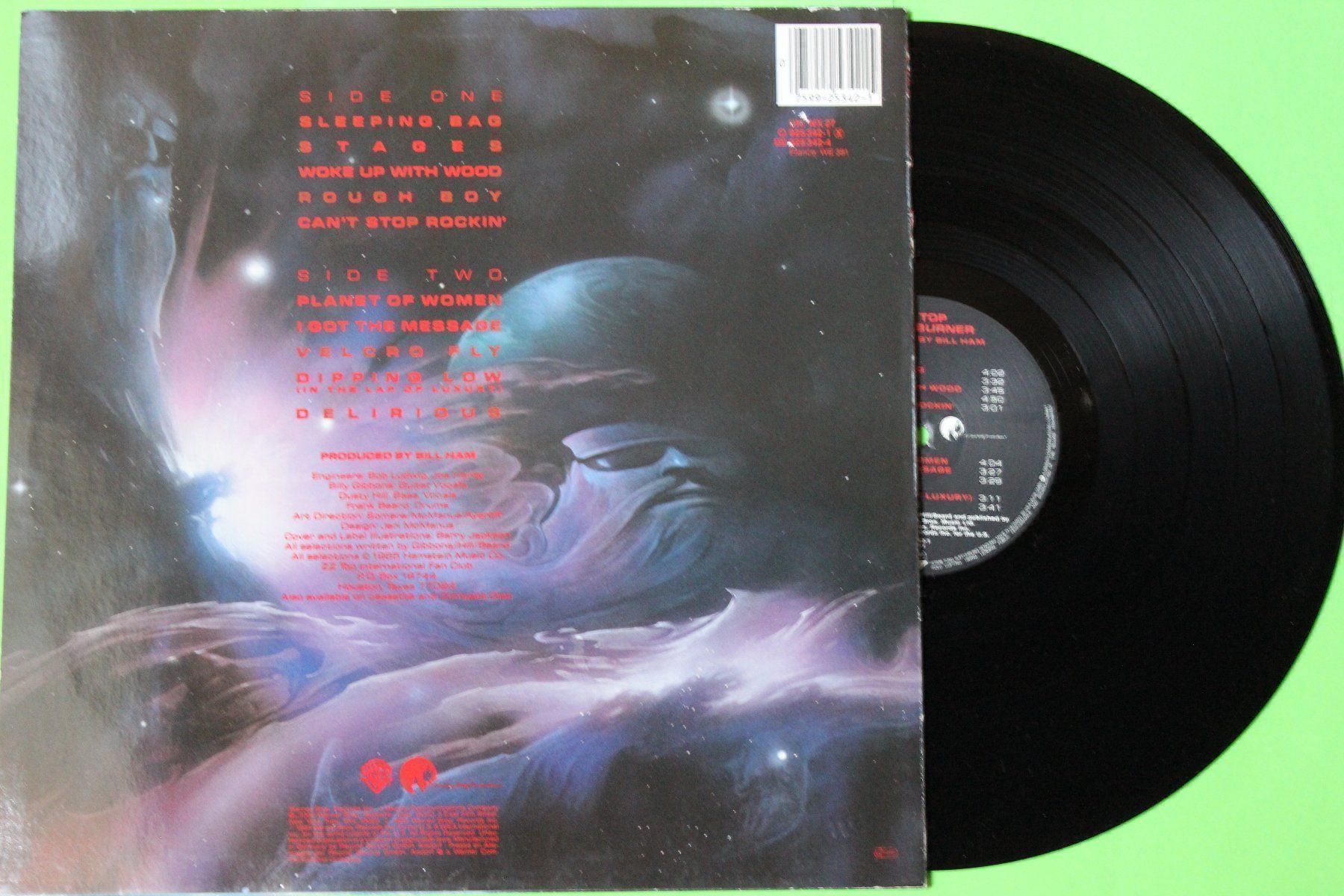 Schallplatten: ZZ Top - Afterburner LP Vinyl (12") 1985 – Gebraucht aus Tübach von JamesStone 1