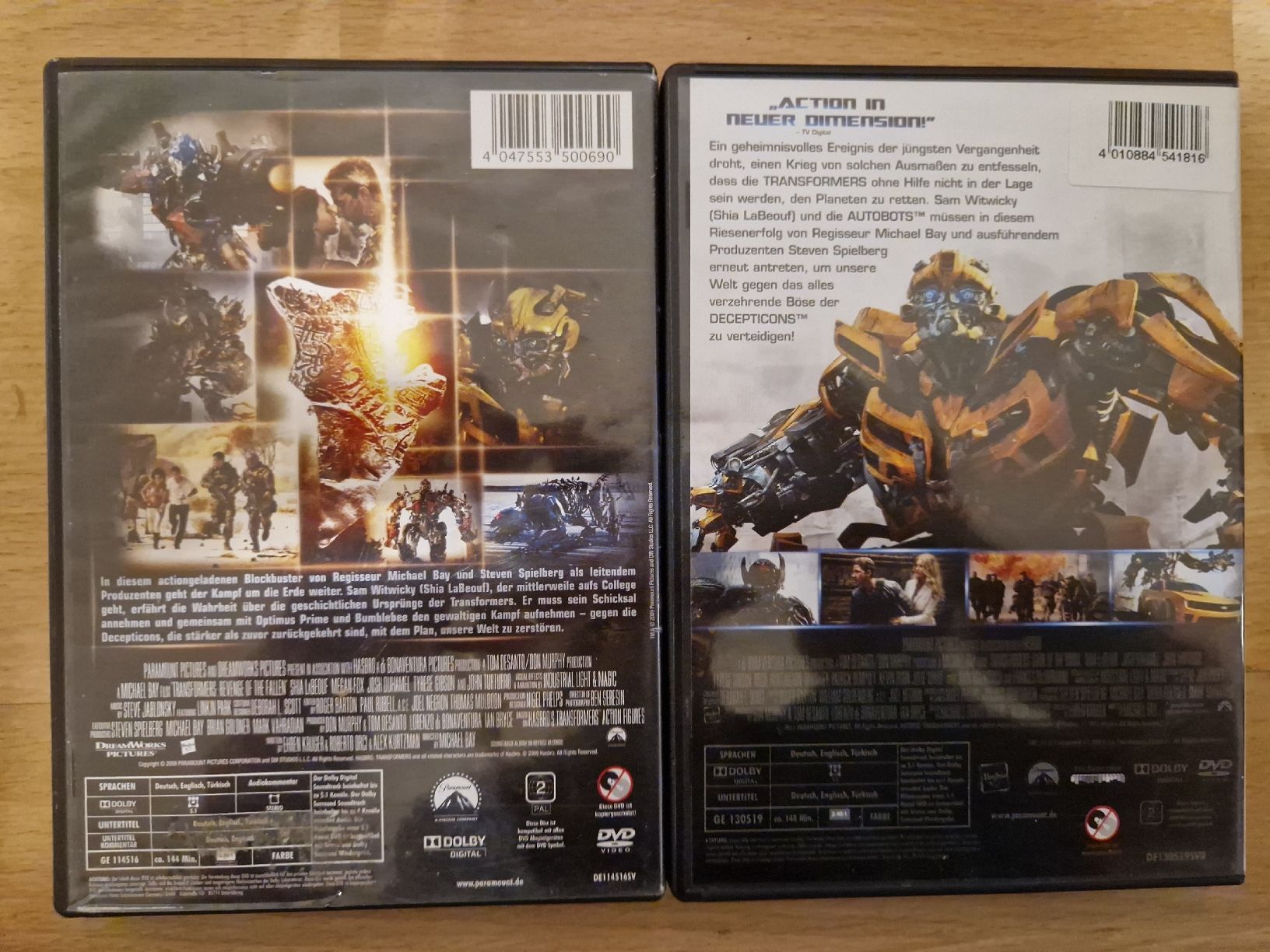 Tous les DVDs: TRANSFORMERS – D'occasion à Zürich par Arianco 1