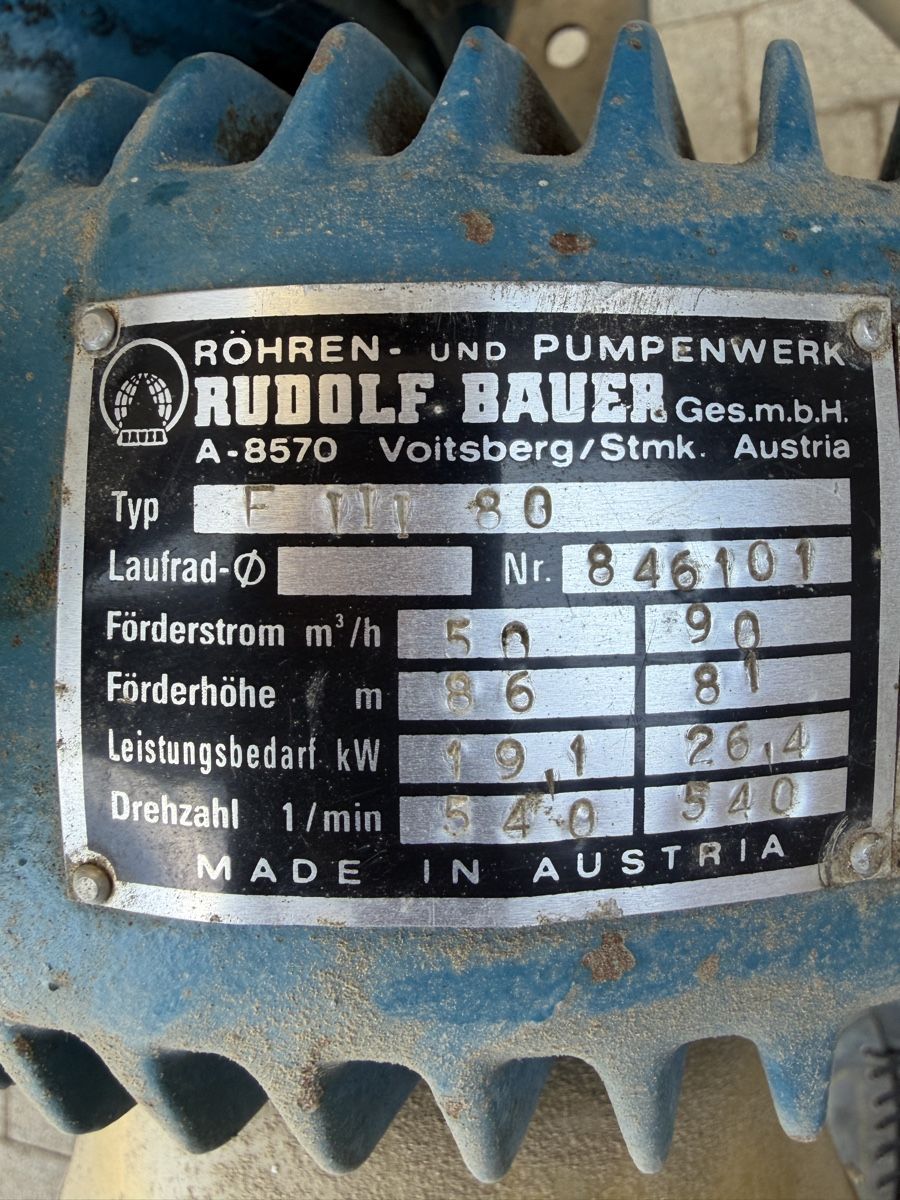 Pompe & Parti di ricambio: Pumpe – Usato da Maisprach venduto da Graf711 3