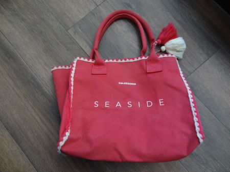 Sac de plage Calzedonia Seaside corail, parfait été 🏖️, ...