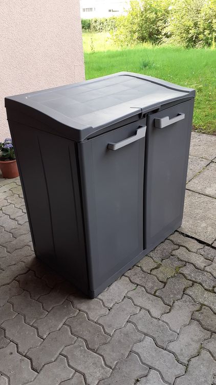 Armario reciclaje keter moby recycling de segunda mano por 129 EUR en