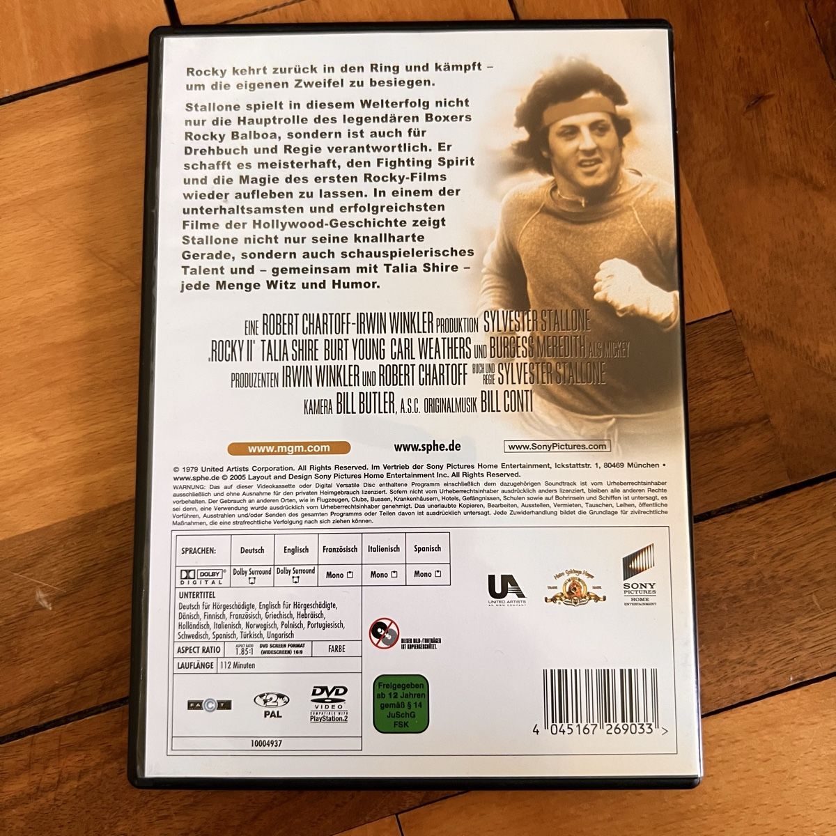 Tutti i DVDs: DVD Rocky II Sylvester Stallone – Usato da St. Gallen venduto da el_Muro 1