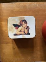 Boîte Métallique Vintage, Angelots, parfait état.
