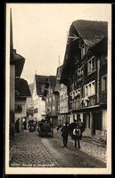 AK Andermatt, Strassenpartie im Ortskern