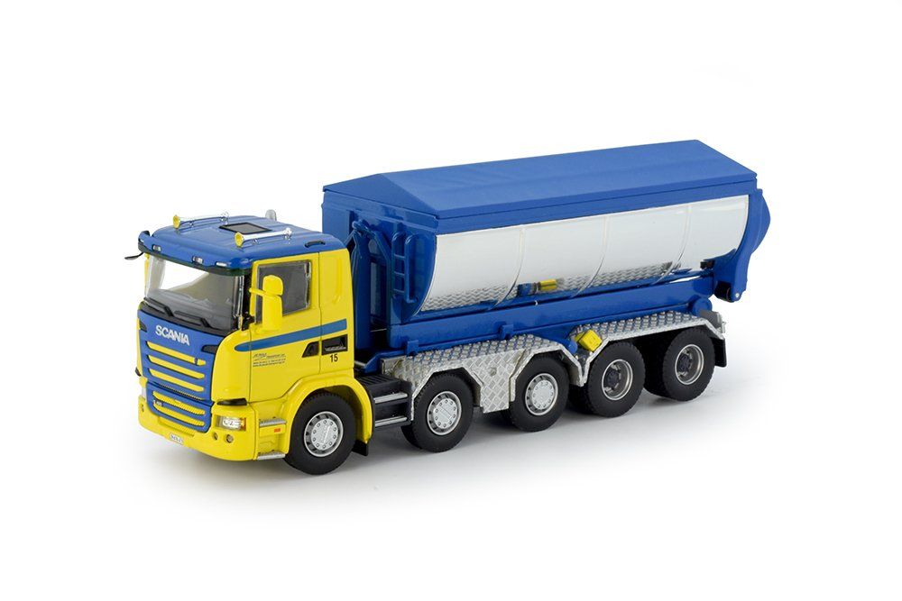 Tekno Kit di modellismo & Modellini statici: Tekno 74816 Scania De Paola – Nuovo e nell'imballaggio originale da Dagmersellen venduto da FBM-Bacheli