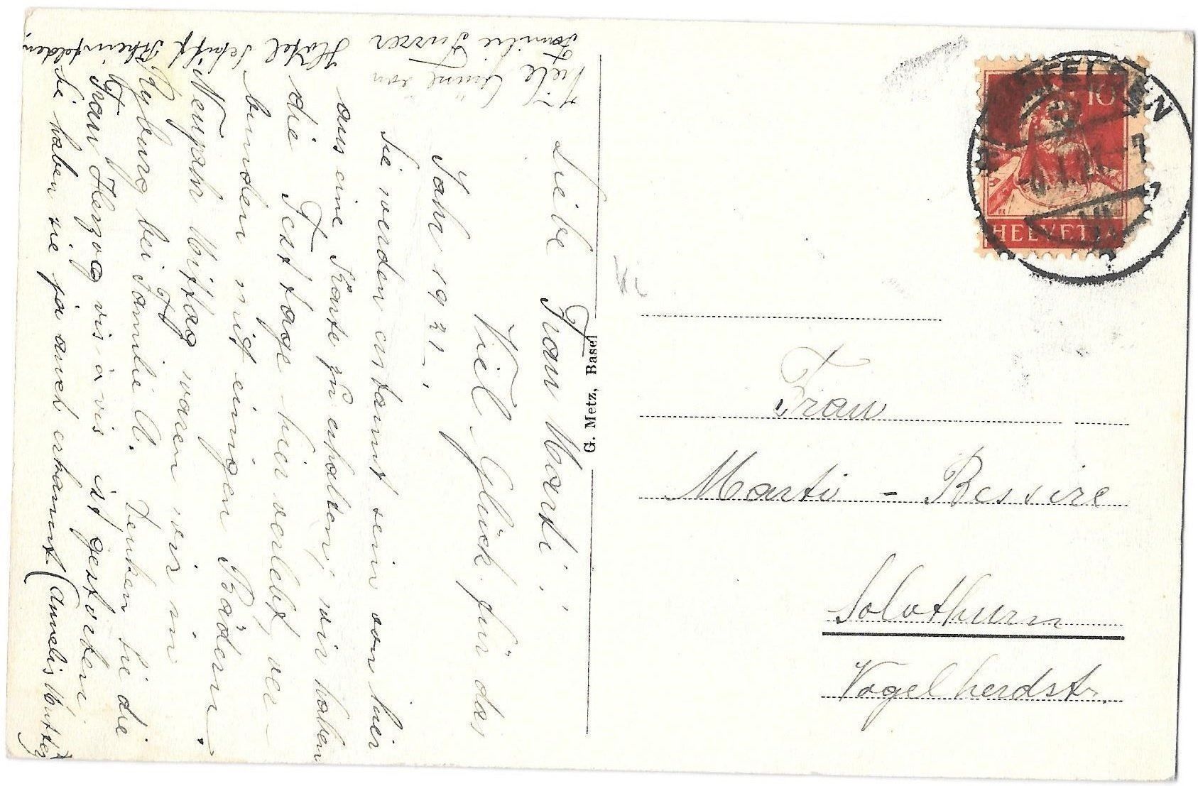 Cartoline postali: Rheinfelden Restaurant Rheinlust – Usato da Olten venduto da clotaldi 1