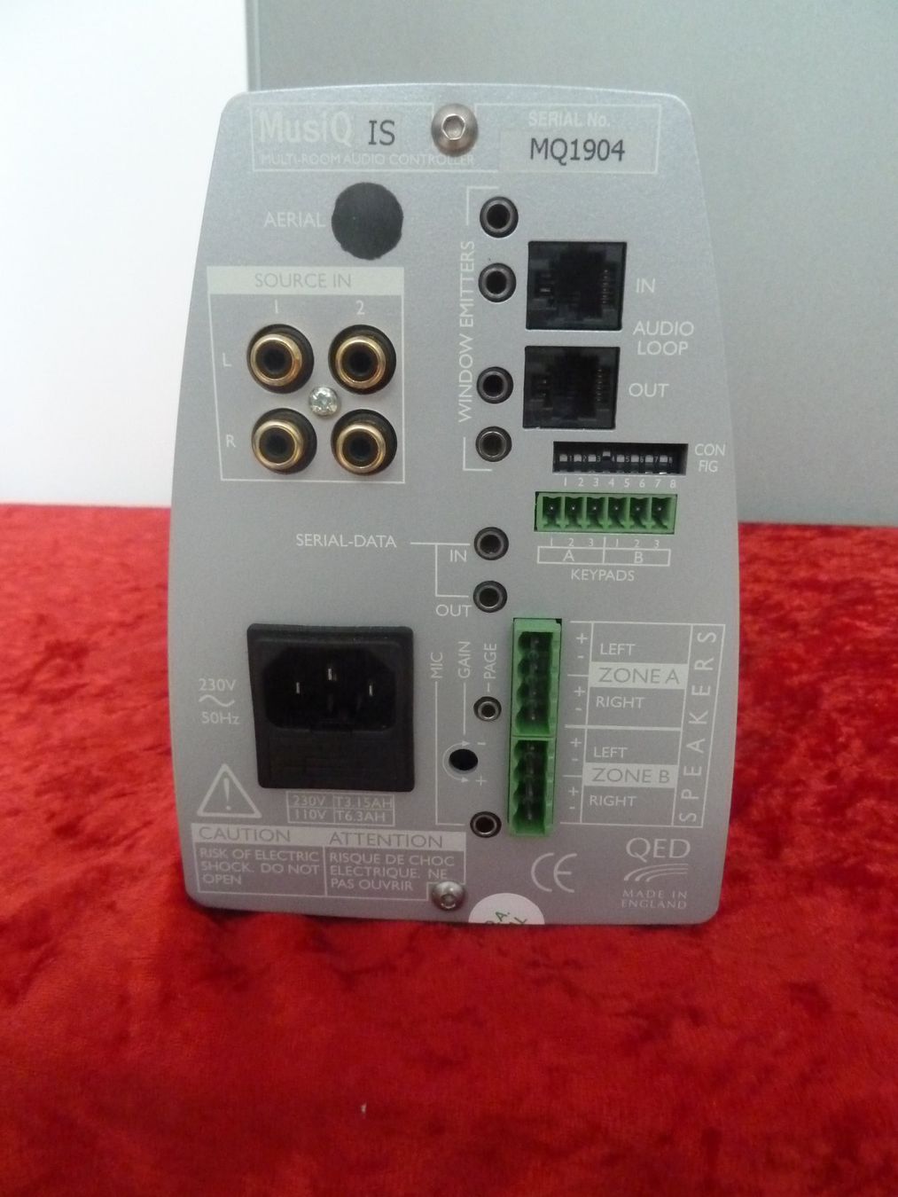 Amplificatori: MusiQ  QED Multiroom System MQ 1904 – Nuovo (secondo la descrizione) da Affoltern am Albis venduto da Sennrtv 2