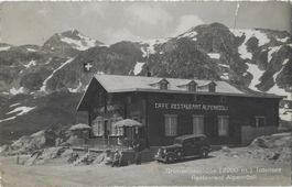 Grimselpasshöhe  -  Totensee  -  Restaurant  Alpenrösli