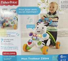 Trotteur Zèbre Fisher-Price, pour enfant