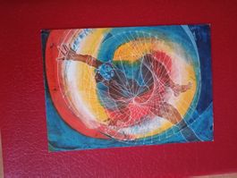 AK Kunst Hans Erni Sonderstempel Eröffnung Planetarium 1969