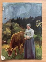 Historischer Kalender 1945:  Tiere und Rezepte